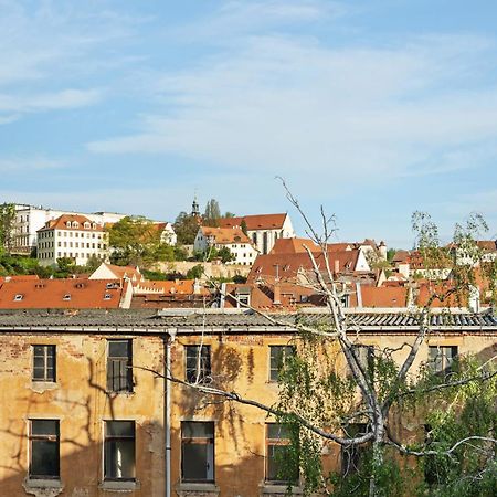 Schoene Altstadt Ferienwohnung Gruppen Familien Parkplatz Meißen Buitenkant foto