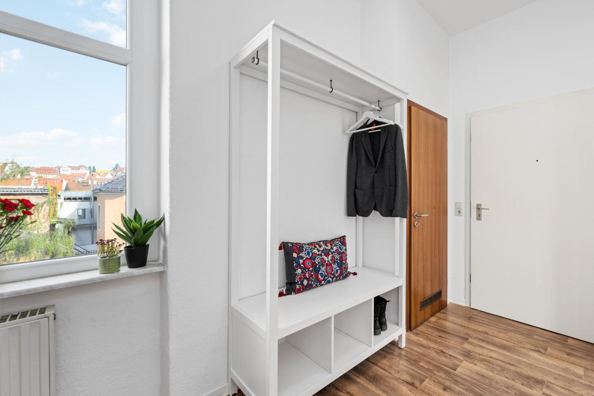 Schoene Altstadt Ferienwohnung Gruppen Familien Parkplatz Meißen Buitenkant foto