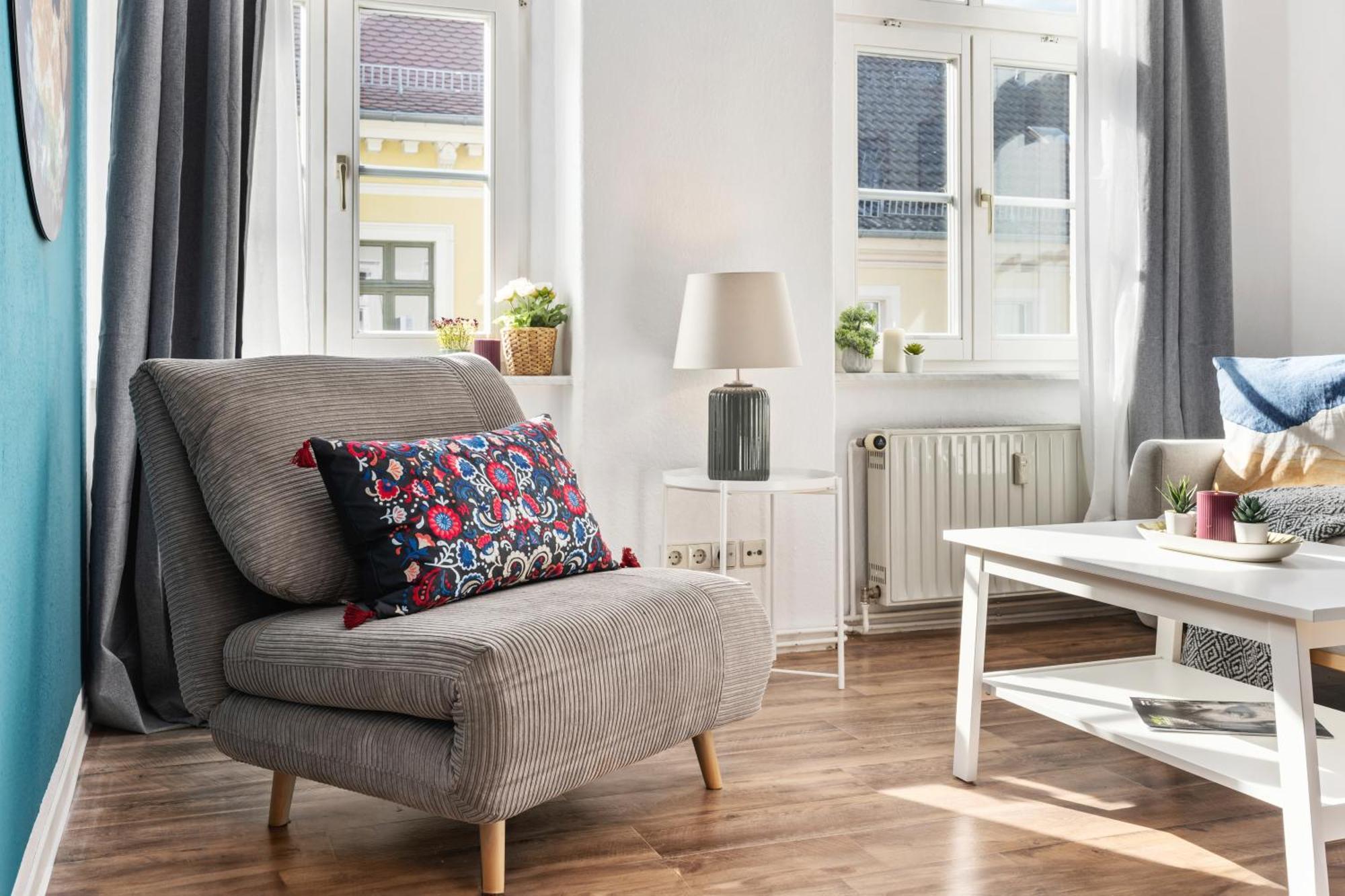 Schoene Altstadt Ferienwohnung Gruppen Familien Parkplatz Meißen Buitenkant foto