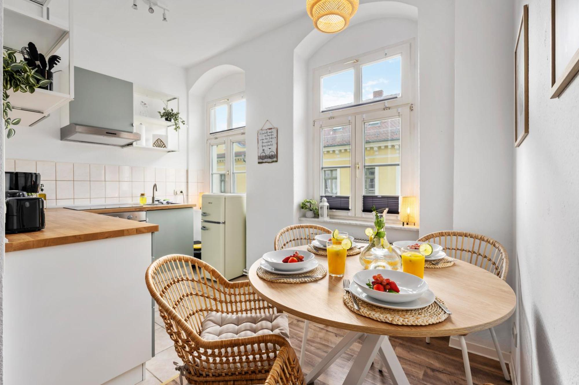 Schoene Altstadt Ferienwohnung Gruppen Familien Parkplatz Meißen Buitenkant foto